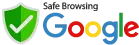 Selo do Google Safe Browser